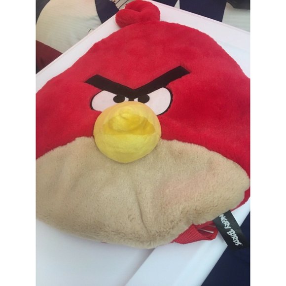 Angry Birds RED‎ Boy PLUSH BACKPACK 14" For Kids - Picture 3 of 4